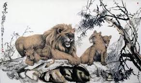 H.H.第三世多杰羌佛中國畫