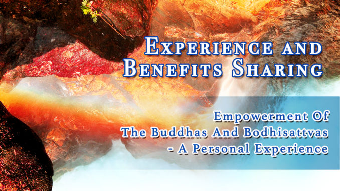 Empowerment Of The Buddhas And Bodhisattvas