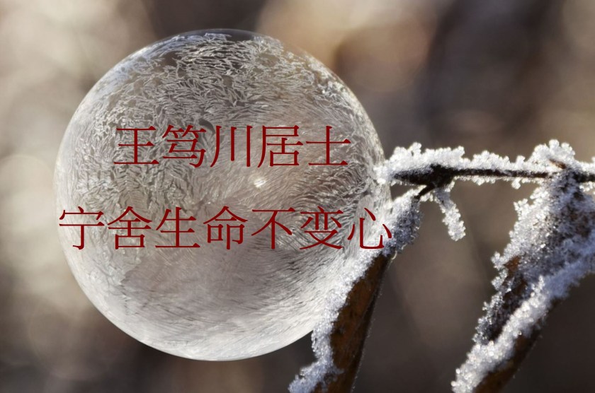 王笃川居士 宁舍生命不变心-1