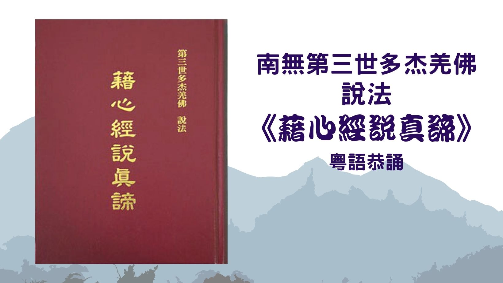 南無第三世多杰羌佛說法 : 藉心經說真諦